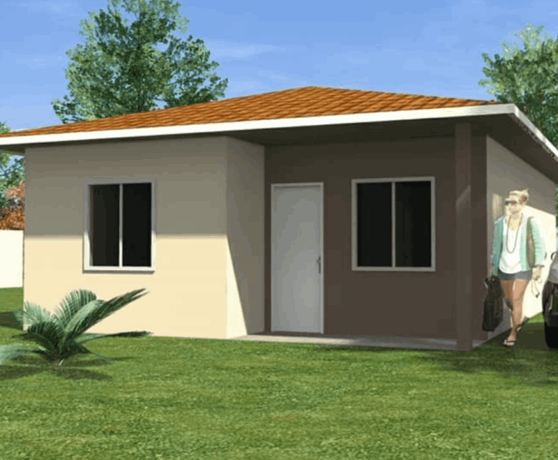Casa Pré-Fabricada de Alvenaria 6m x 8m Curitiba